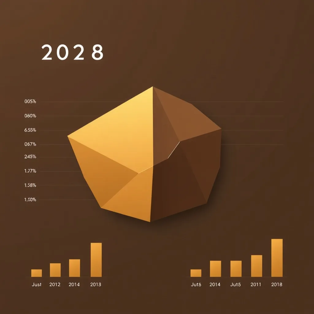 A minimalist abstract visualization of demographic data usin